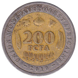 200 FCFA coin West Africa