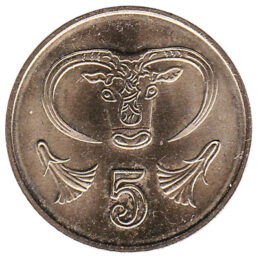 5 cents coin Cyprus