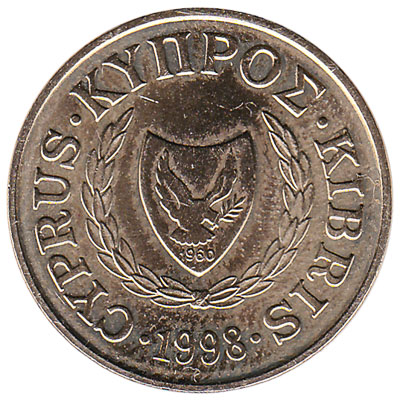 5 cents coin Cyprus