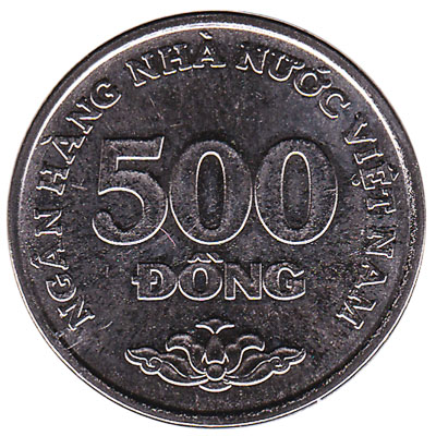 500 Dong coin Vietnam