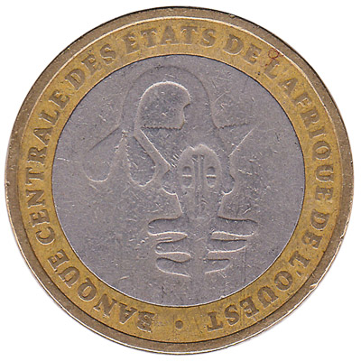 500 FCFA coin West Africa