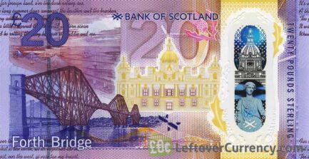 Bank of Scotland 20 Pounds banknote (2019 series)