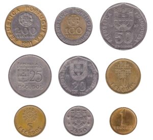 Portuguese Escudo coins