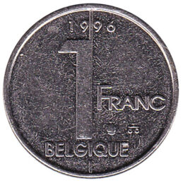1 Belgian Franc coin (Albert II)
