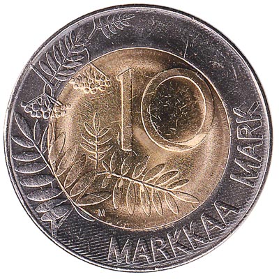 10 markkaa coin Finland