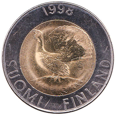 10 markkaa coin Finland