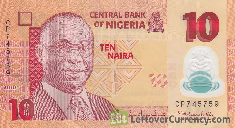 10 Nigerian Naira banknote (Alvan Ikoku)