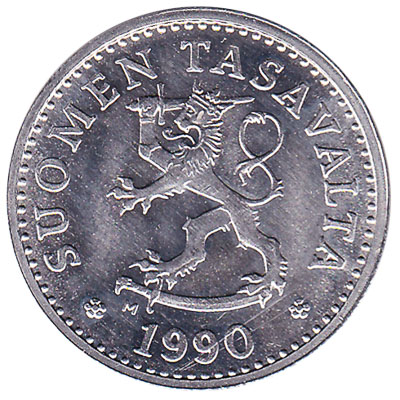 10 pennia coin Finland (aluminium)