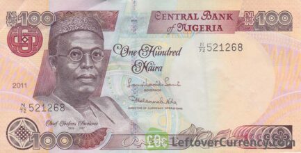 100 Nigerian Naira banknote (Obafemi Awolowo)