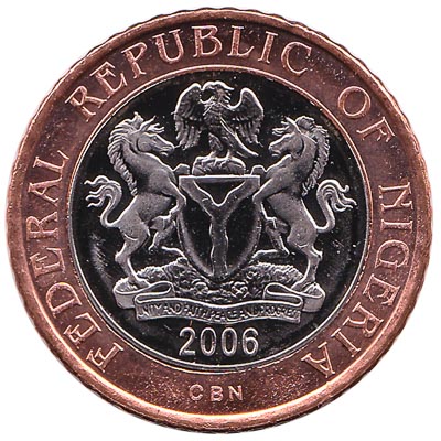 2 Nigerian Naira coin