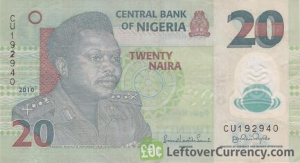 20 Nigerian Naira banknote (General Murtala Muhammed)