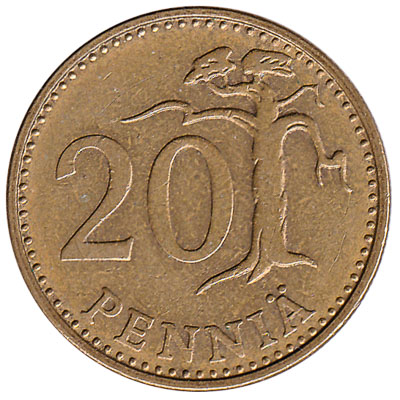 20 pennia coin Finland