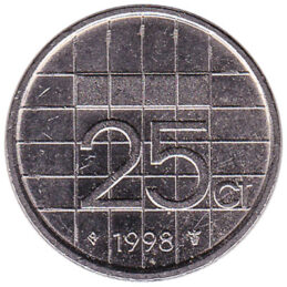 25 cent coin (Beatrix)