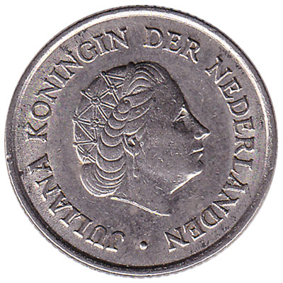 25 cent coin (Juliana)