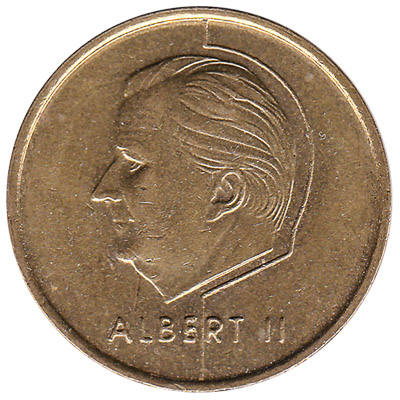 ca belgique BELGIUM BELGIQUE 5 francs 1998