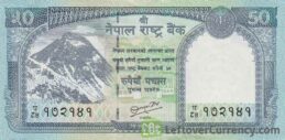 50 Nepalese Rupees banknote (Mount Everest)