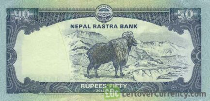 50 Nepalese Rupees banknote (Mount Everest)