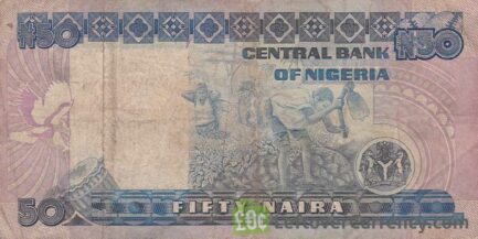 50 Nigerian Naira paper banknote (Better Life)