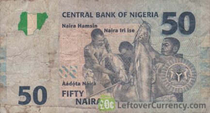 50 Nigerian Naira paper banknote (People of Nigeria)