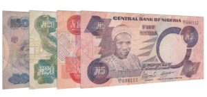 withdrawn Nigerian Naira banknotes