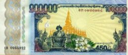 100,000 Lao Kip banknote (commemorative)