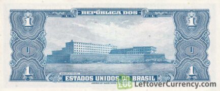 1 Brazilian Cruzeiro banknote (Marques de Tamandaré)
