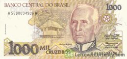 1,000 Brazilian Cruzeiros banknote (Cândido Rondon)