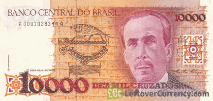 10000 Brazilian Cruzados banknote (Carlos Chagas)