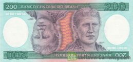 200 Brazilian Cruzeiros banknote (Princesa Isabel)