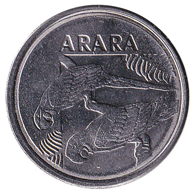 5 Cruzeiros Reais coin Brazil