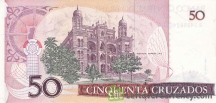 50 Brazilian Cruzados banknote (Oswaldo Cruz)