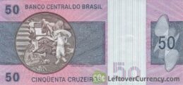 50 Brazilian Cruzeiros banknote (Deodoro da Fonseca) - Exchange yours