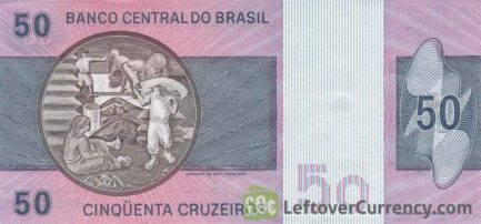 50 Brazilian Cruzeiros banknote (Deodoro da Fonseca)