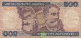 500 Brazilian Cruzeiros banknote (Deodoro da Fonseca)
