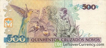 500 Cruzados Novos banknote (Augusto Ruschi)