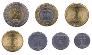 Saudi Riyal coins