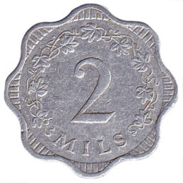 2 mils coin Malta