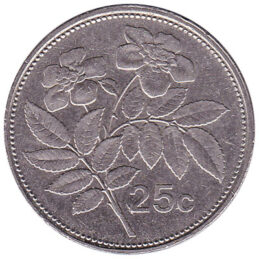 25 cents coin Malta