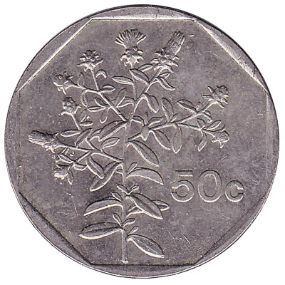 50 cents coin Malta