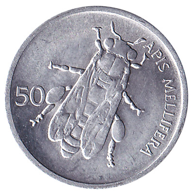 50 Stotinov coin Slovenia