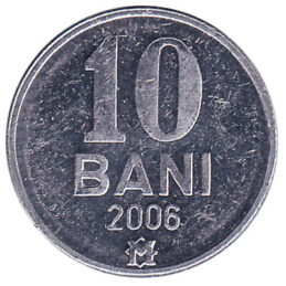 10 bani coin Moldova