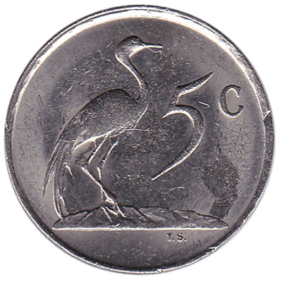 5 cents coin South Africa (nickel)