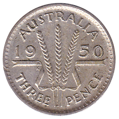 Australian threepence coin