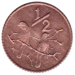1/2 cent coin South Africa