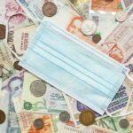 facemask covid-19 with currency