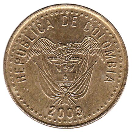 20 Pesos coin Colombia (laurel wreath)