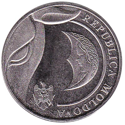 1 leu coin Moldova