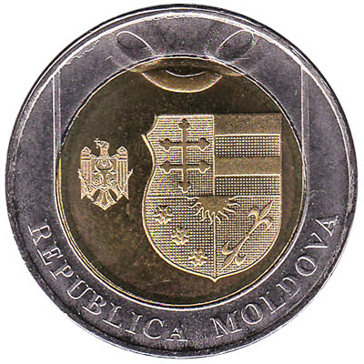 10 lei coin Moldova