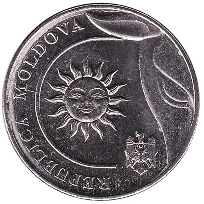 2 lei coin Moldova