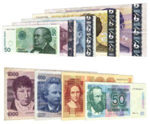 withdrawn Norwegian Kroner banknotes